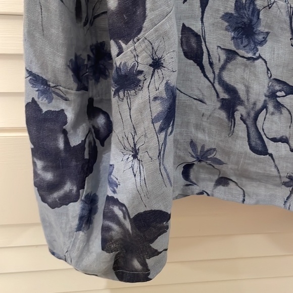 LUCA Vanucci Made in Italy Women's Linen Dress with Pockets Size S - Picture 4 of 7